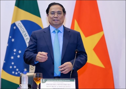 Thủ tướng Phạm Minh Chính nêu 5 định hướng lớn để đưa quan hệ Việt Nam-Brazil lên tầm cao mới
